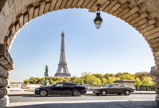 Jaguar XJ Historic Convoy to Paris