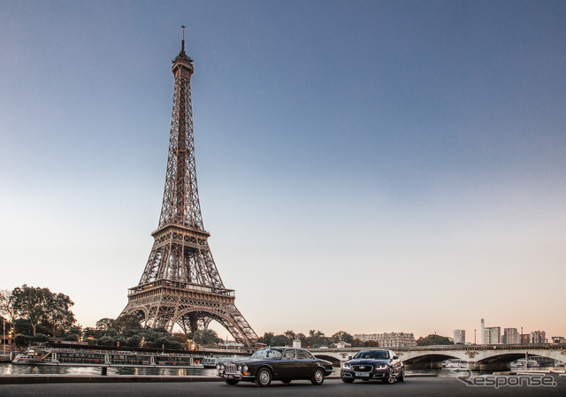 Jaguar XJ Historic Convoy to Paris