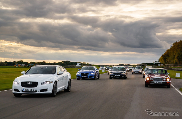 Jaguar XJ Historic Convoy to Paris