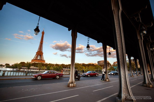 Jaguar XJ Historic Convoy to Paris