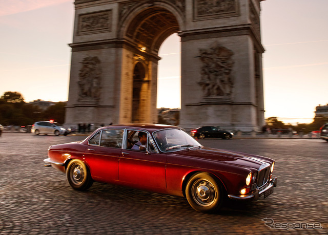 Jaguar XJ Historic Convoy to Paris