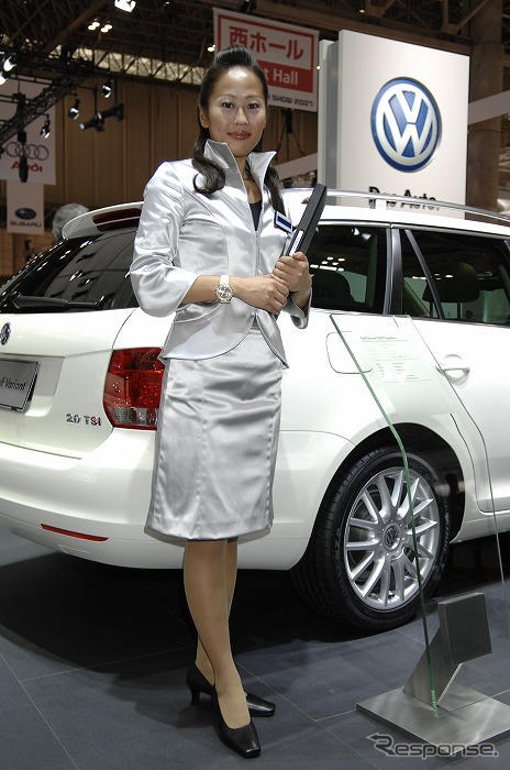 【東京モーターショー07】コンパニオン写真蔵…VW その6
