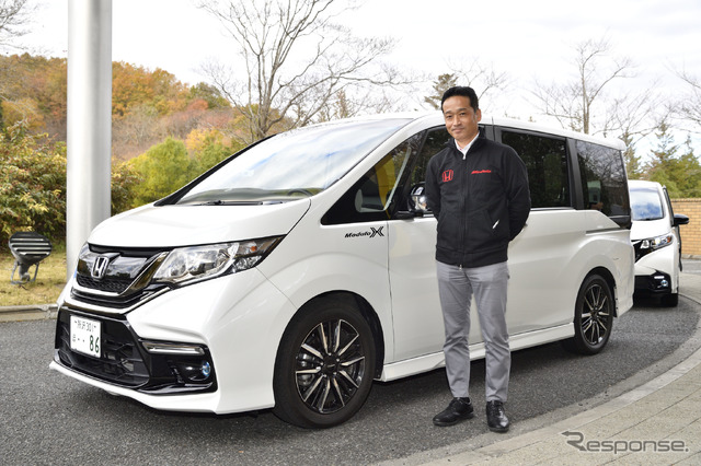 ステップワゴン ModuloX 開発責任者の小椋栄治氏(ホンダアクセス 商品企画部)
