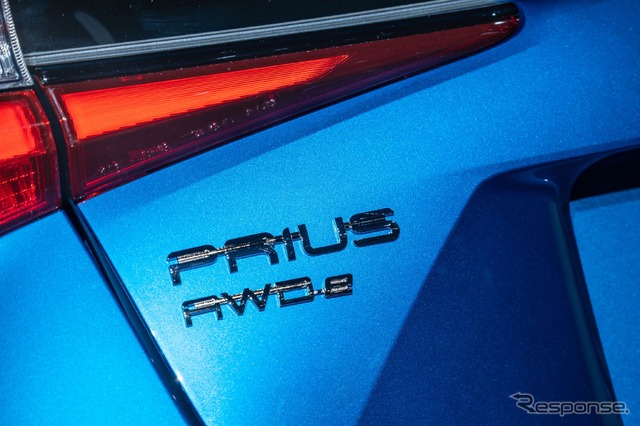 トヨタ・プリウス の2019年モデル(ロサンゼルスモーターショー2018)
