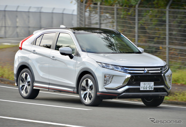 三菱エクリプスクロス(2018-2019日本カー・オブ・ザ・イヤー 10ベスト試乗会)