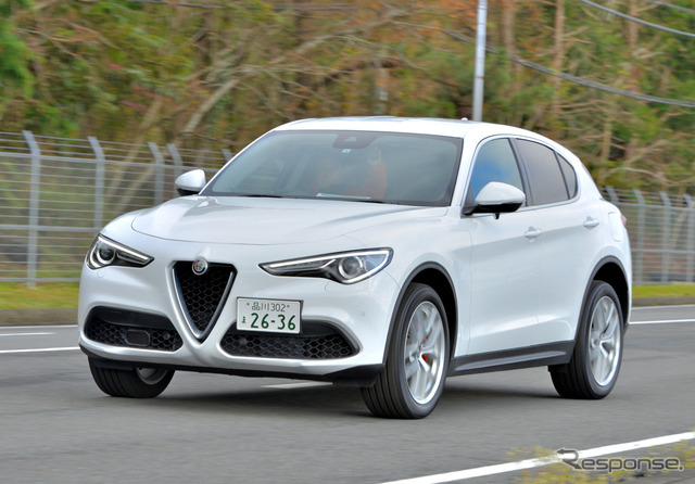 アルファロメオ ステルヴィオ(2018-2019日本カー・オブ・ザ・イヤー 10ベスト試乗会)