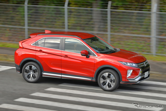 三菱エクリプスクロス(2018-2019日本カー・オブ・ザ・イヤー 10ベスト試乗会)
