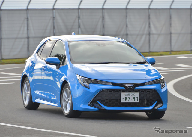 トヨタ カローラスポーツ(2018-2019日本カー・オブ・ザ・イヤー 10ベスト試乗会)