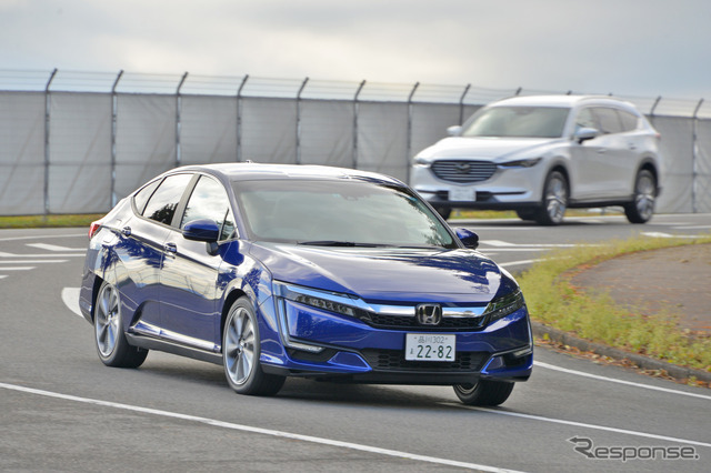 ホンダ クラリティPHEV(2018-2019日本カー・オブ・ザ・イヤー 10ベスト試乗会)
