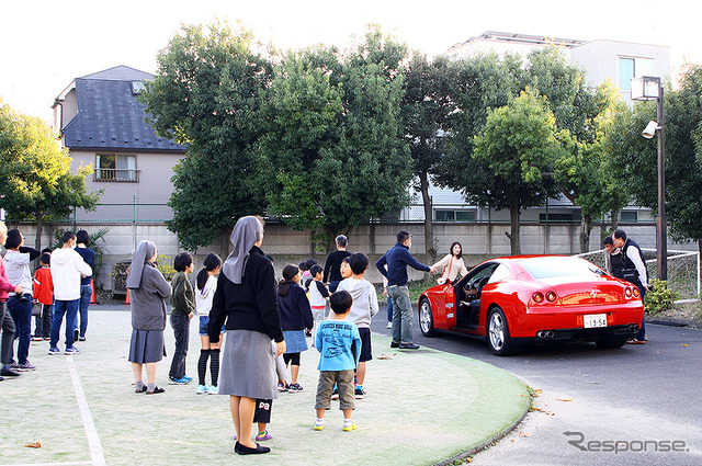 児童養護施設 星美ホーム(東京都北区赤羽台)にスーパーカーがやってきた!