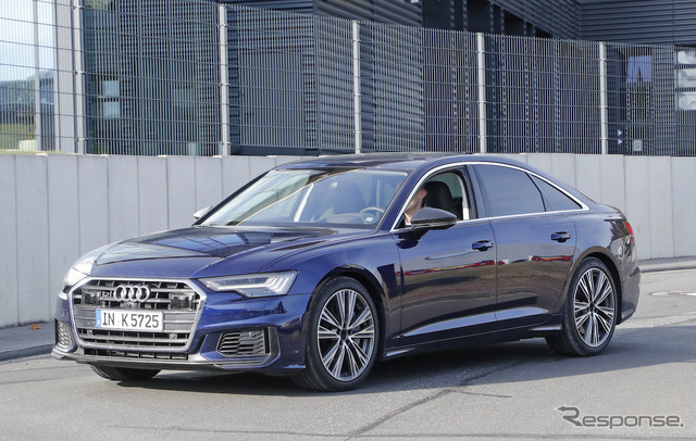アウディS6(スクープ写真)