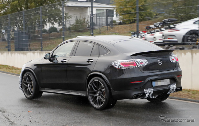 メルセデス AMG GLC63 改良新型(スクープ写真)