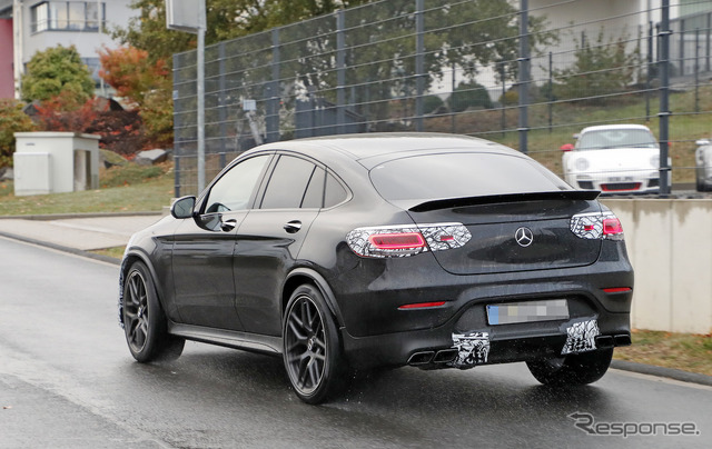 メルセデス AMG GLC63 改良新型(スクープ写真)
