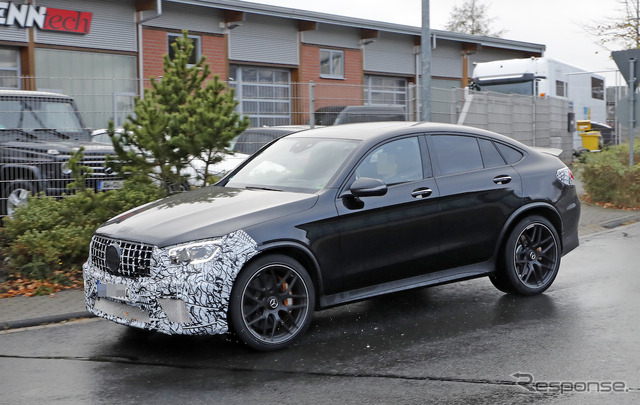 メルセデス AMG GLC63 改良新型(スクープ写真)