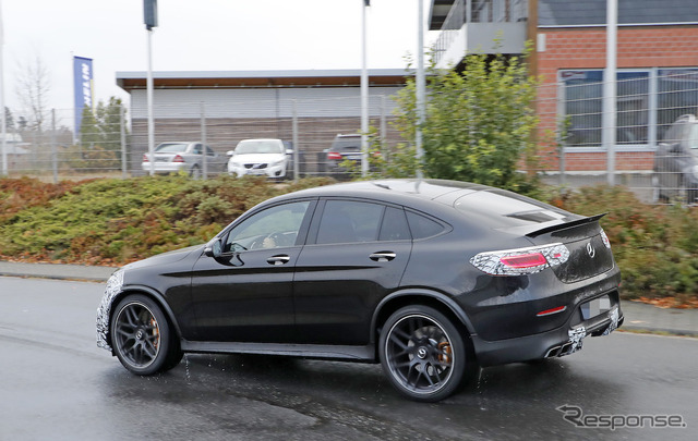 メルセデス AMG GLC63 改良新型(スクープ写真)