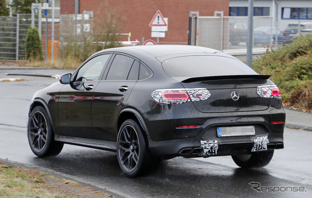メルセデス AMG GLC63 改良新型(スクープ写真)