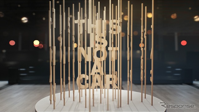 ボルボカーズの「車両のないブース展示」（ロサンゼルスモーターショー2018）