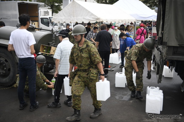 北海道胆振東部地震（2018年9月）　(c) Getty Images