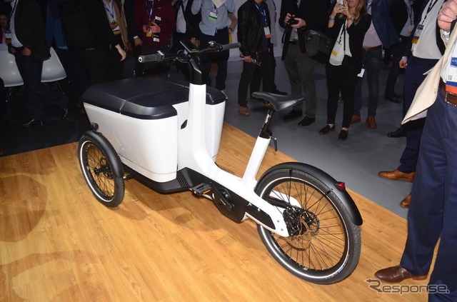 フォルクスワーゲンの3輪電動アシスト自転車、カーゴ eバイク(ロサンゼルスモーターショー2018)