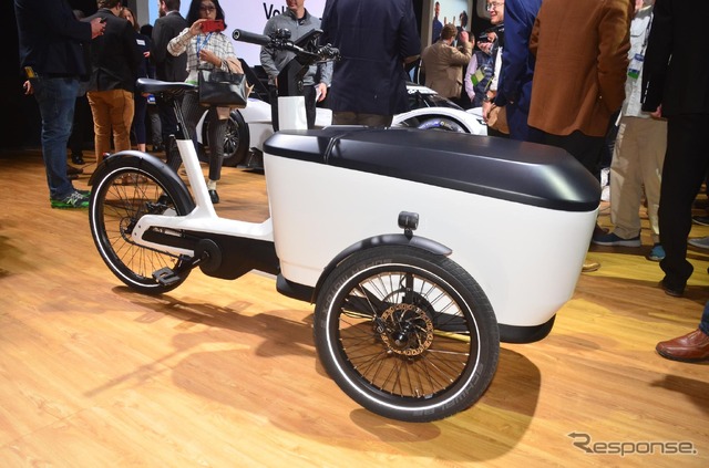 フォルクスワーゲンの3輪電動アシスト自転車、カーゴ eバイク(ロサンゼルスモーターショー2018)
