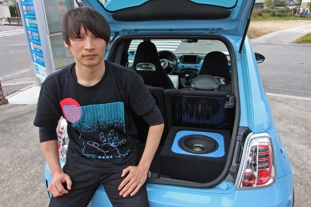 car audio newcomer! フィアット アバルト500(オーナー:桑山卓哉さん) by LEROY(ルロワ) 後編