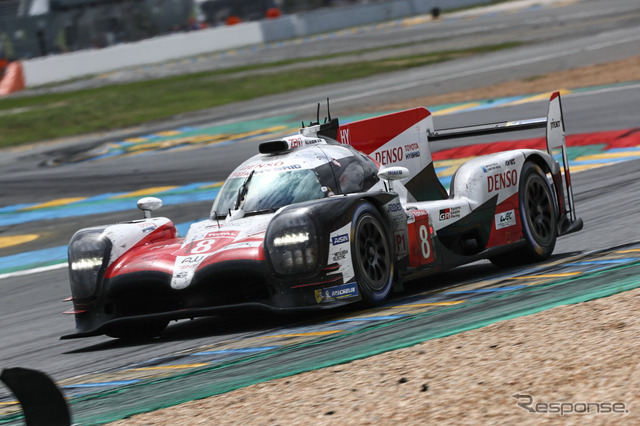 #8 TOYOTA TS050 HYBRID(総合優勝)