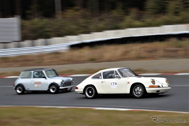 ポルシェ 911とMINI