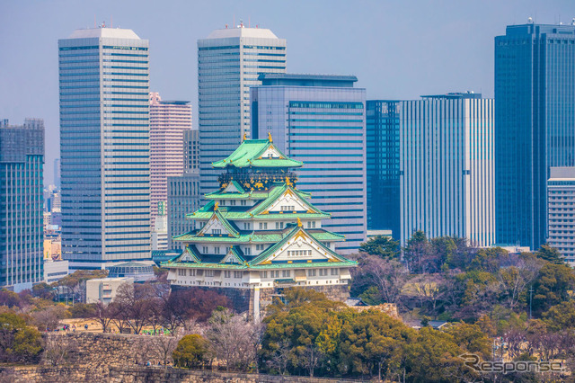 大阪城　(c) Getty Images