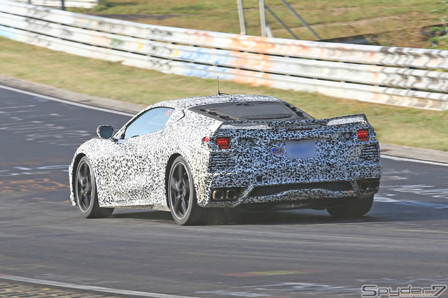 シボレー　コルベット C8 スクープ写真