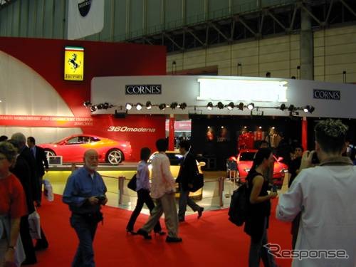 【東京ショー2001速報】フェラーリ、Wタイトル獲得で80万ヒット/日!!
