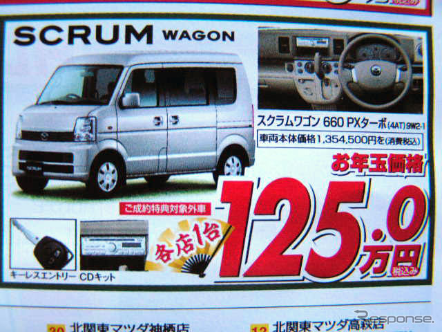 【初荷値引き情報】新年は軽自動車を買う! このプライスで