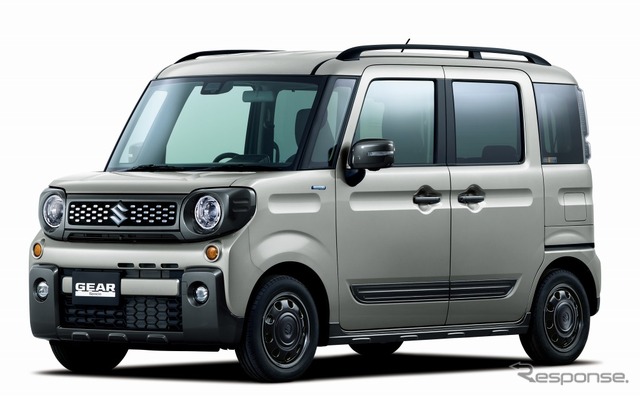 スズキ スペーシア ギア ハイブリッド XZハイブリッド XZターボ 全方位モニター用カメラパッケージ装着車(スチールシルバーメタリック)