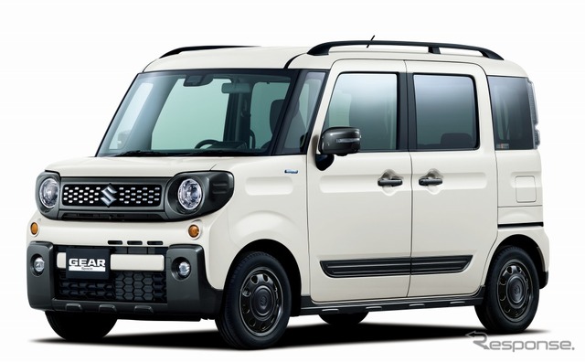 スズキ スペーシア ギア ハイブリッド XZハイブリッド XZターボ 全方位モニター用カメラパッケージ装着車(ピュアホワイトパール)