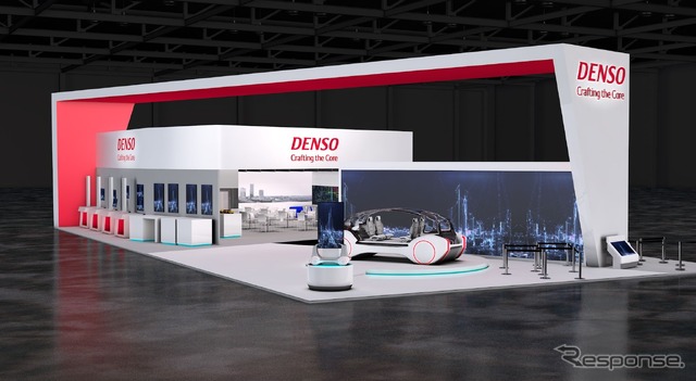 デンソーのCES 2019のブースイメージ