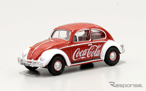 OXFORD 1/76scale VW Beetle Coca-Cola