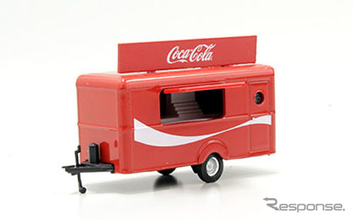 OXFORD 1/76scale Mobile Trailer Coca-Cola