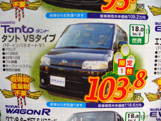 【初荷値引き情報】新年はコンパクトカーを買うか軽自動車にするか