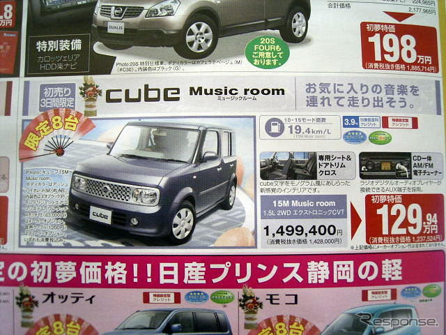 【初荷値引き情報】ミニバンから軽自動車まで、新春大値引き！　