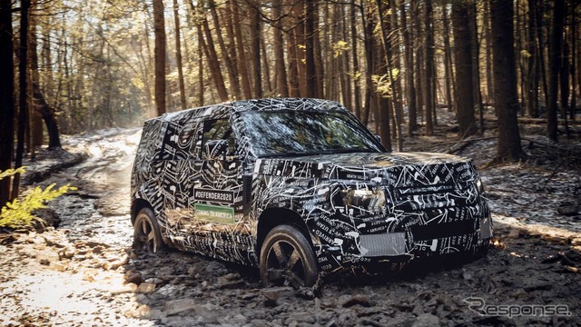 ランドローバー・ディフェンダー 次期型の開発プロトタイプ
