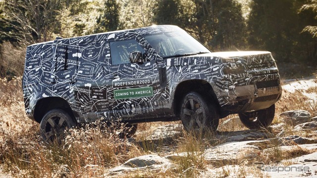ランドローバー・ディフェンダー 次期型の開発プロトタイプ