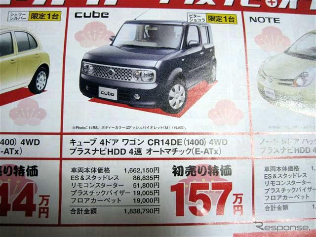 【新春値引き情報】初売り特価車が大集合！　