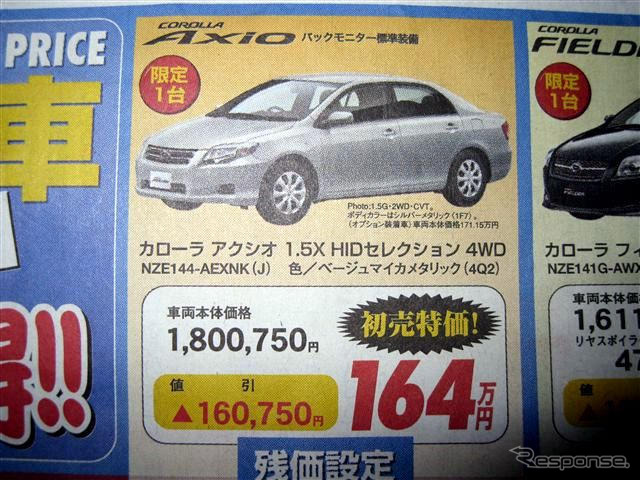 【新春値引き情報】初売り特価車が大集合！　
