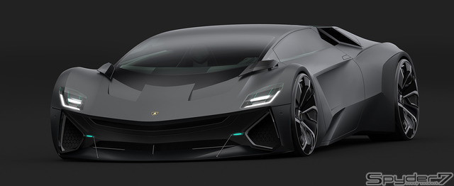 ランボルギーニ ヴェガ 予想CG スクープ