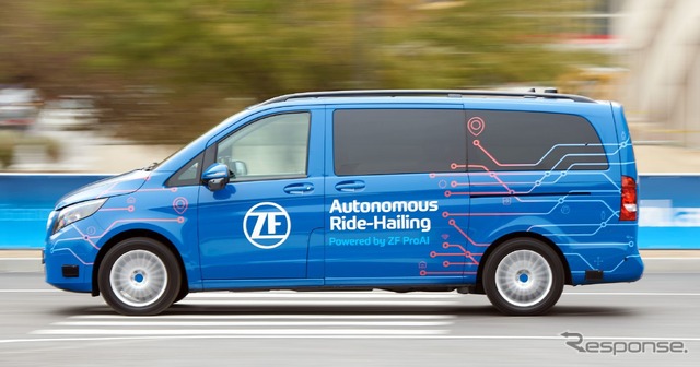 ZFの自動運転のロボットタクシー