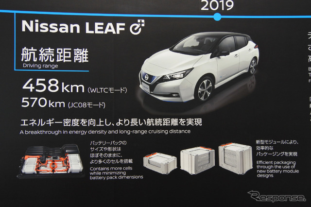 日産自動車 リーフe+ 発表会