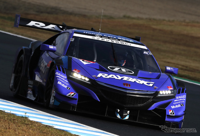 2018年のGT500チャンピオン、チーム国光のNSX(当時はカーナンバー100)。