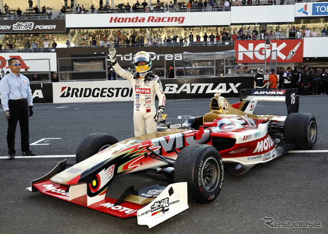 2018年SF王者・山本尚貴(写真は同年最終戦)