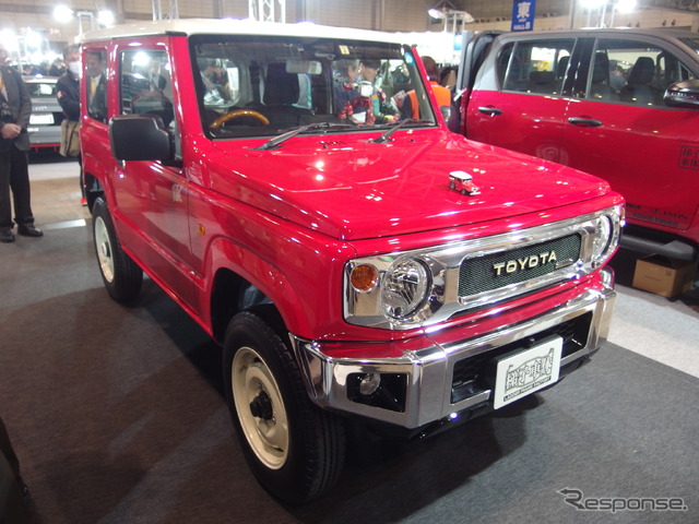 スズキ・ジムニーのカスタム(東京オートサロン2019)
