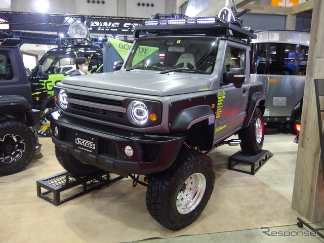 スズキ・ジムニーのカスタム(東京オートサロン2019)