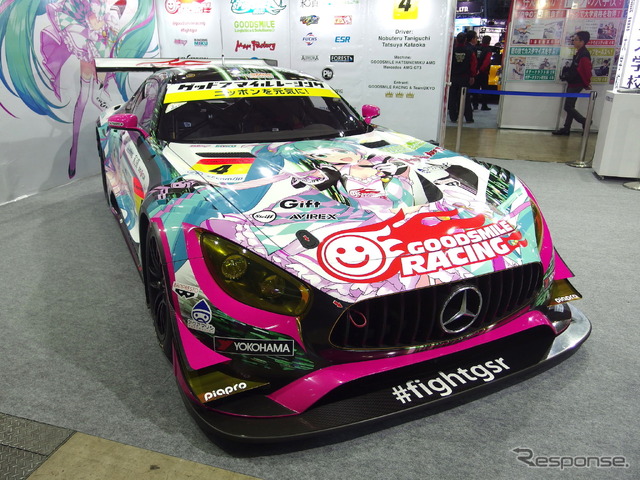 グットスマイルレーシング初音ミクSUPER GT(東京オートサロン2019)